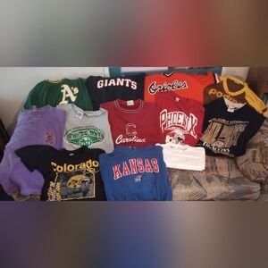 Vintage sports apparel